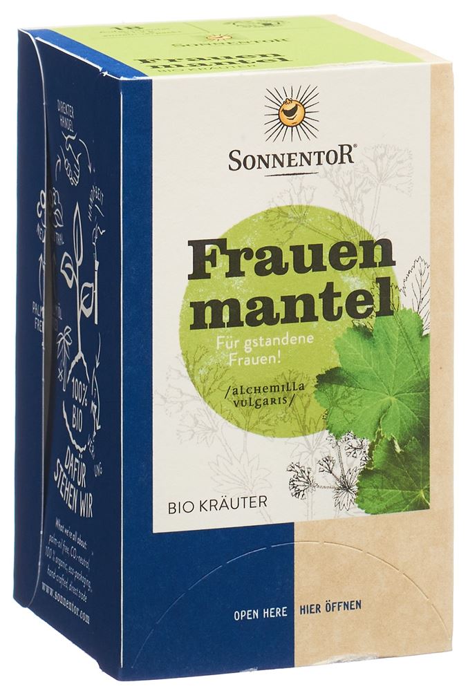 SONNENTOR Frauenmantel Tee Tees BIO Btl 18 Stk