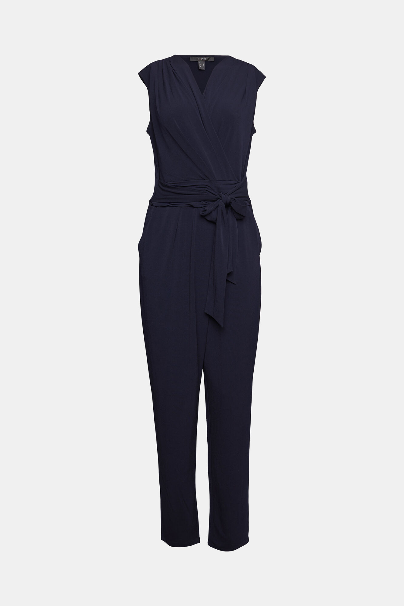 Camisola crossover mono - Azul marinho