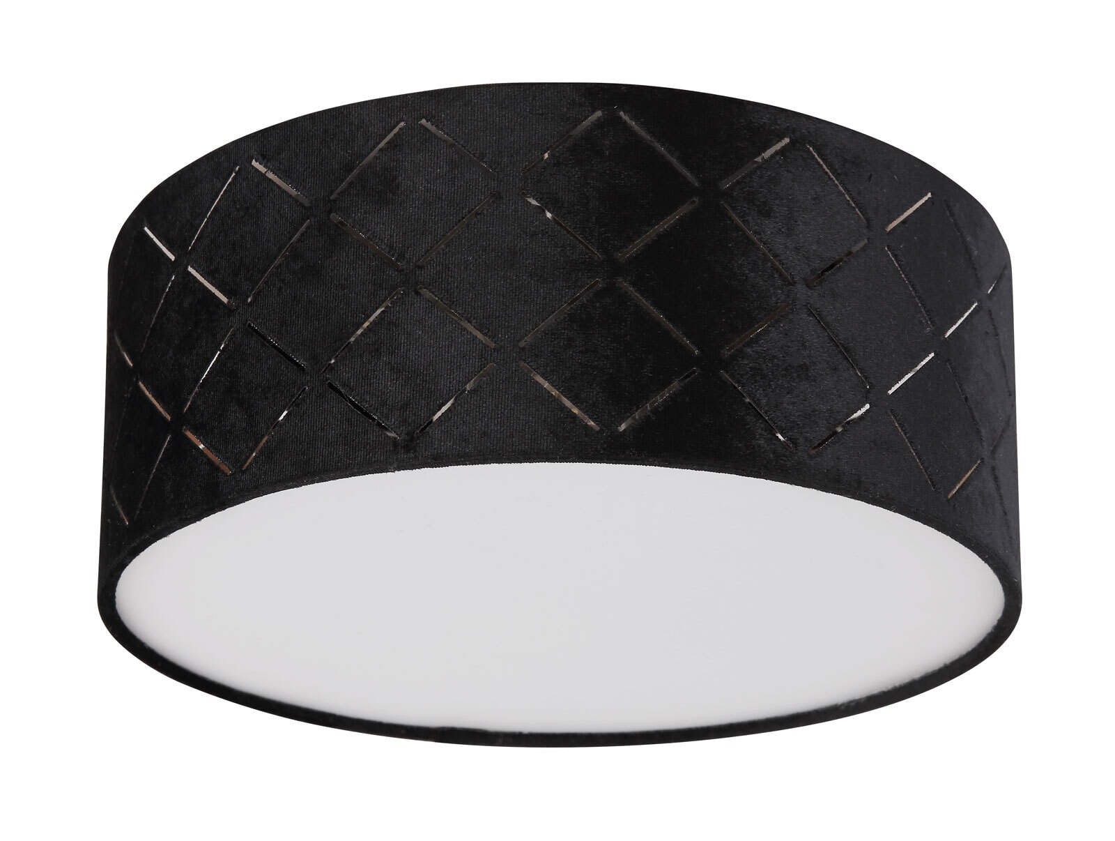 GLOBO Retrofit LED Deckenlampe SUNNA 26 cm schwarz