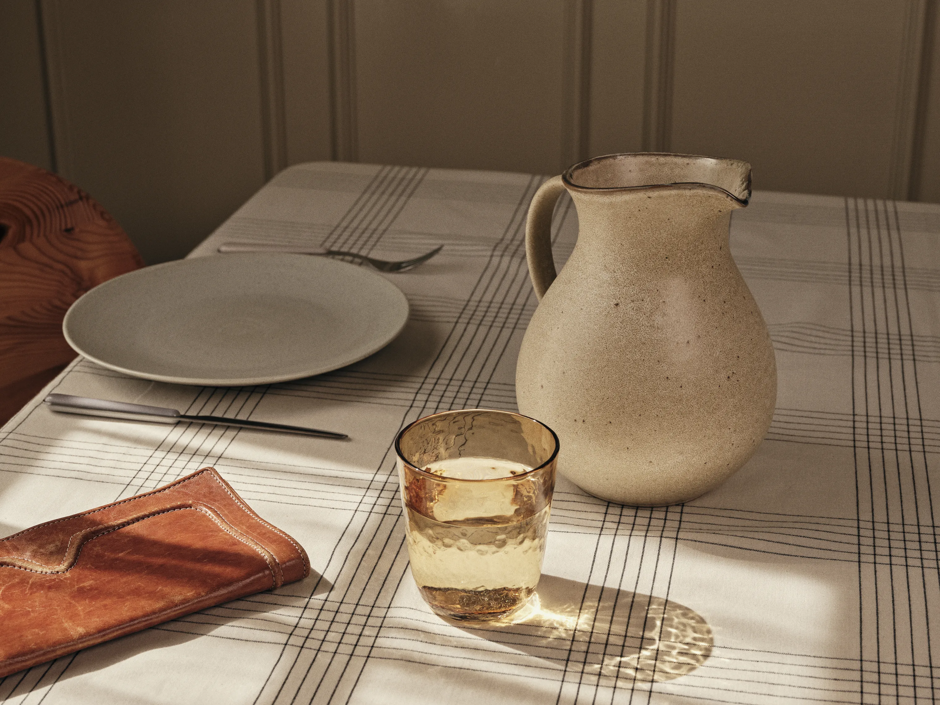 Broste Copenhagen Hammered Vandglas