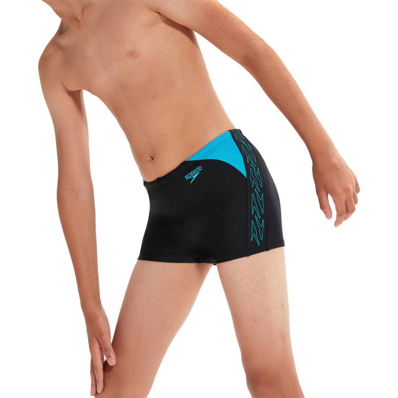 Speedo Hyper Boom Splice Aqua Badebukser Børn