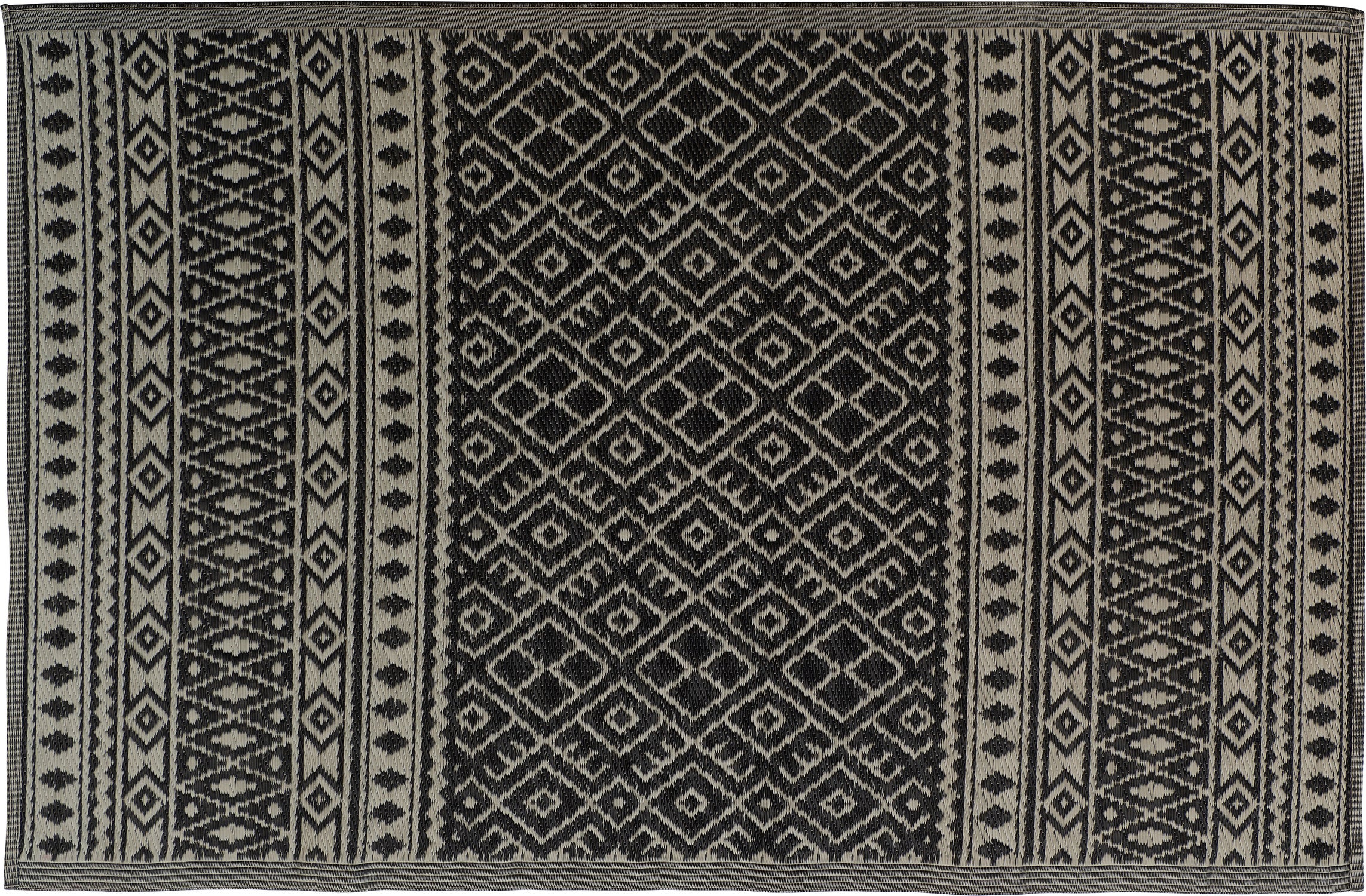 Intratuin buitenkleed wit / zwart 180 x 120 cm