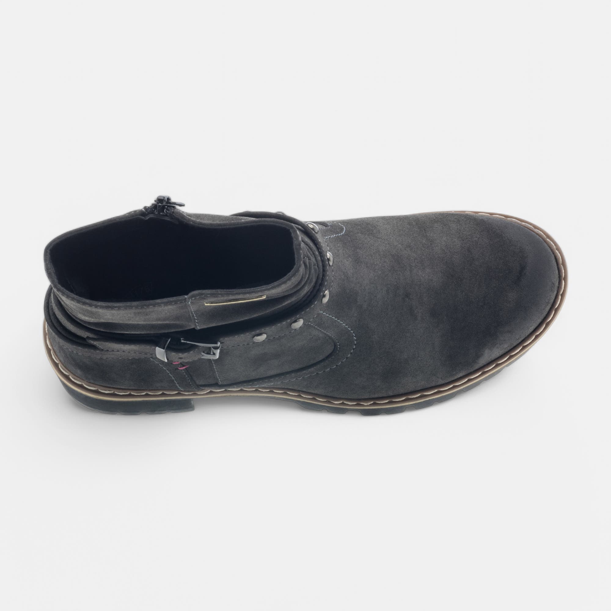 Boots à talon Femme gris