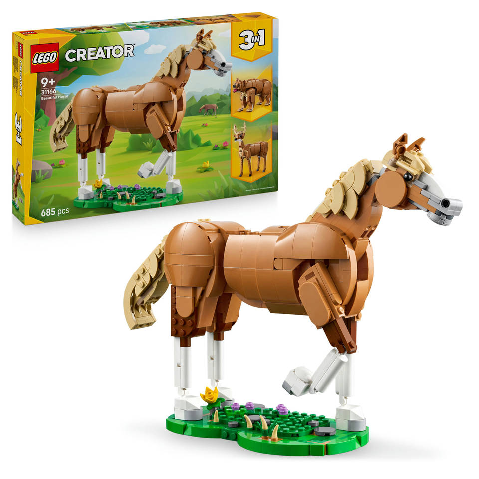 LEGO Creator 3-in-1 prachtig paard 31166