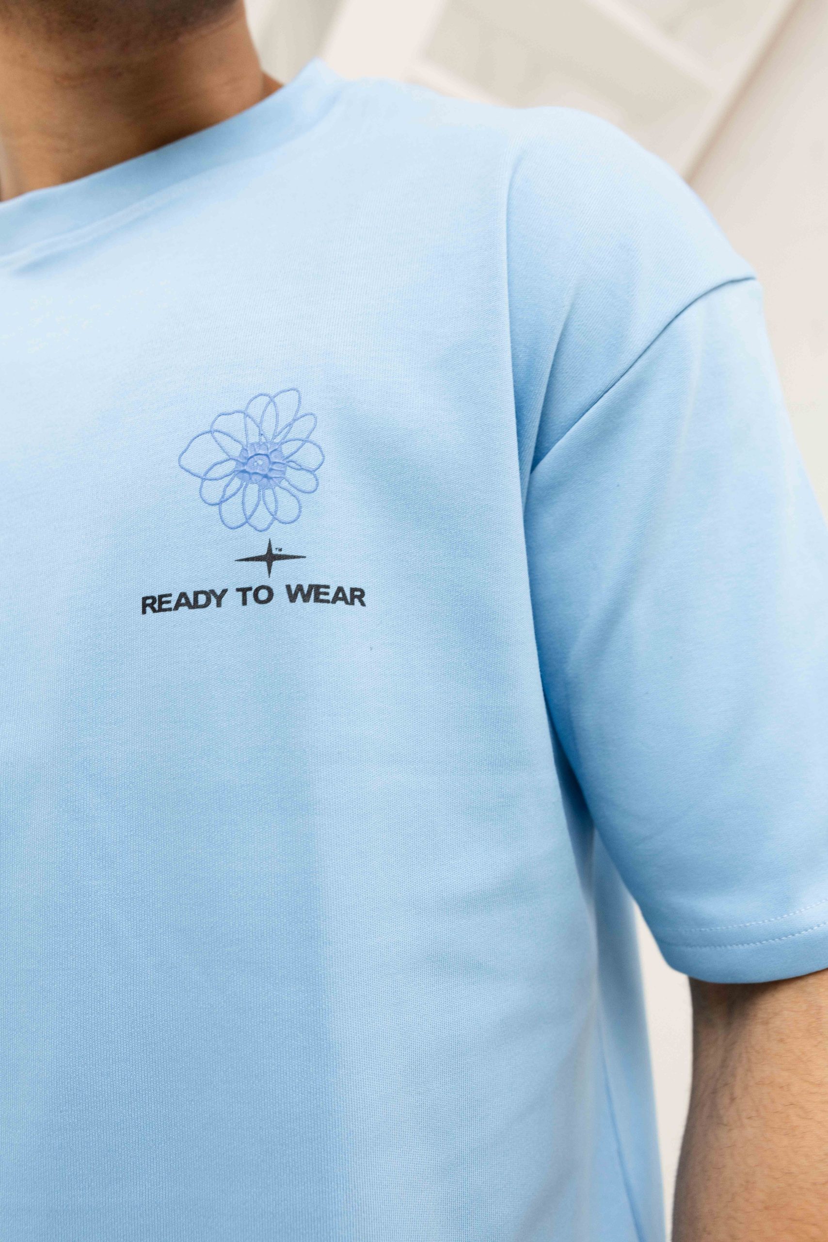 Project X Paris Ready To Wear T-Shirt Heren Lichtblauw