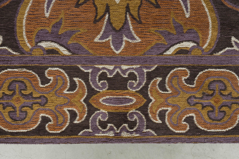Dutchbone Bashmira vloerkleed 160x230 oranje/paars