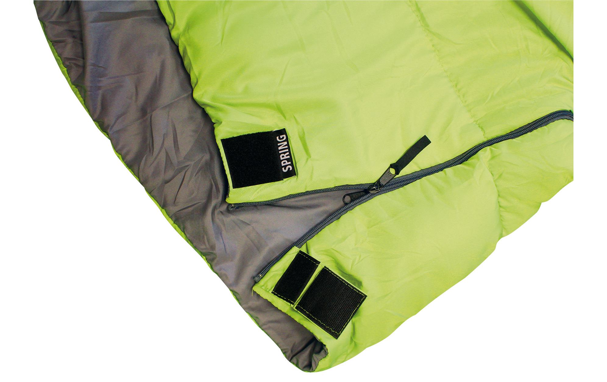 Schlafsack Spring Polyester, Beige/DunkelbraunRechteckiger Schlafsack