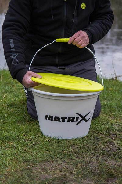Seau Matrix Groundbait Bucket & Lid (17L)