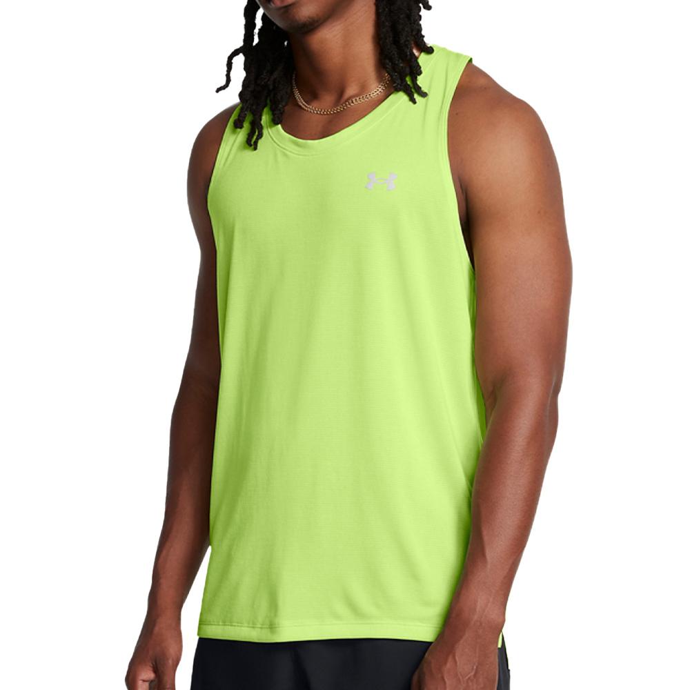 Under Armour Débardeur Vert Homme Under Armour Launch