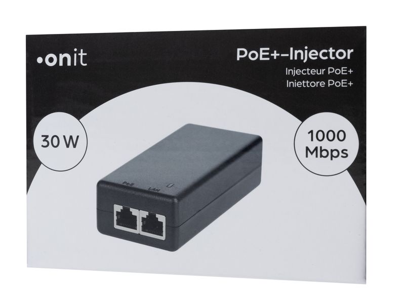 onit PoE  Injector 30 W Power-over-Ethernet-Adapter