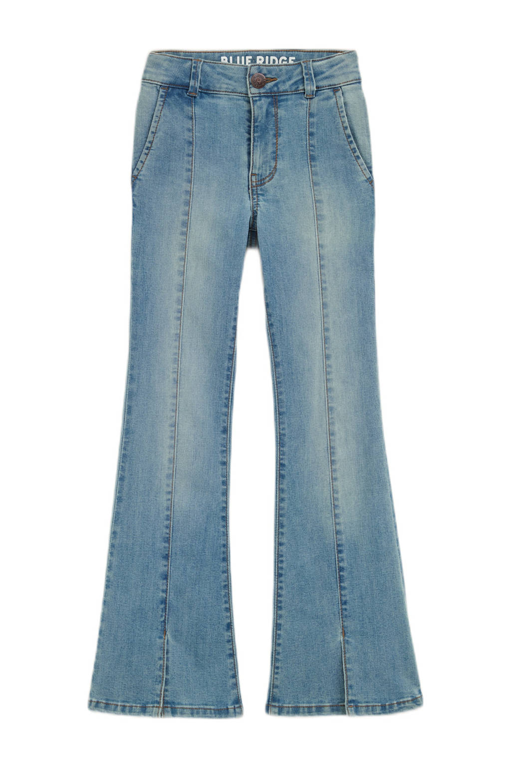 WE Fashion flared jeans vintage blue