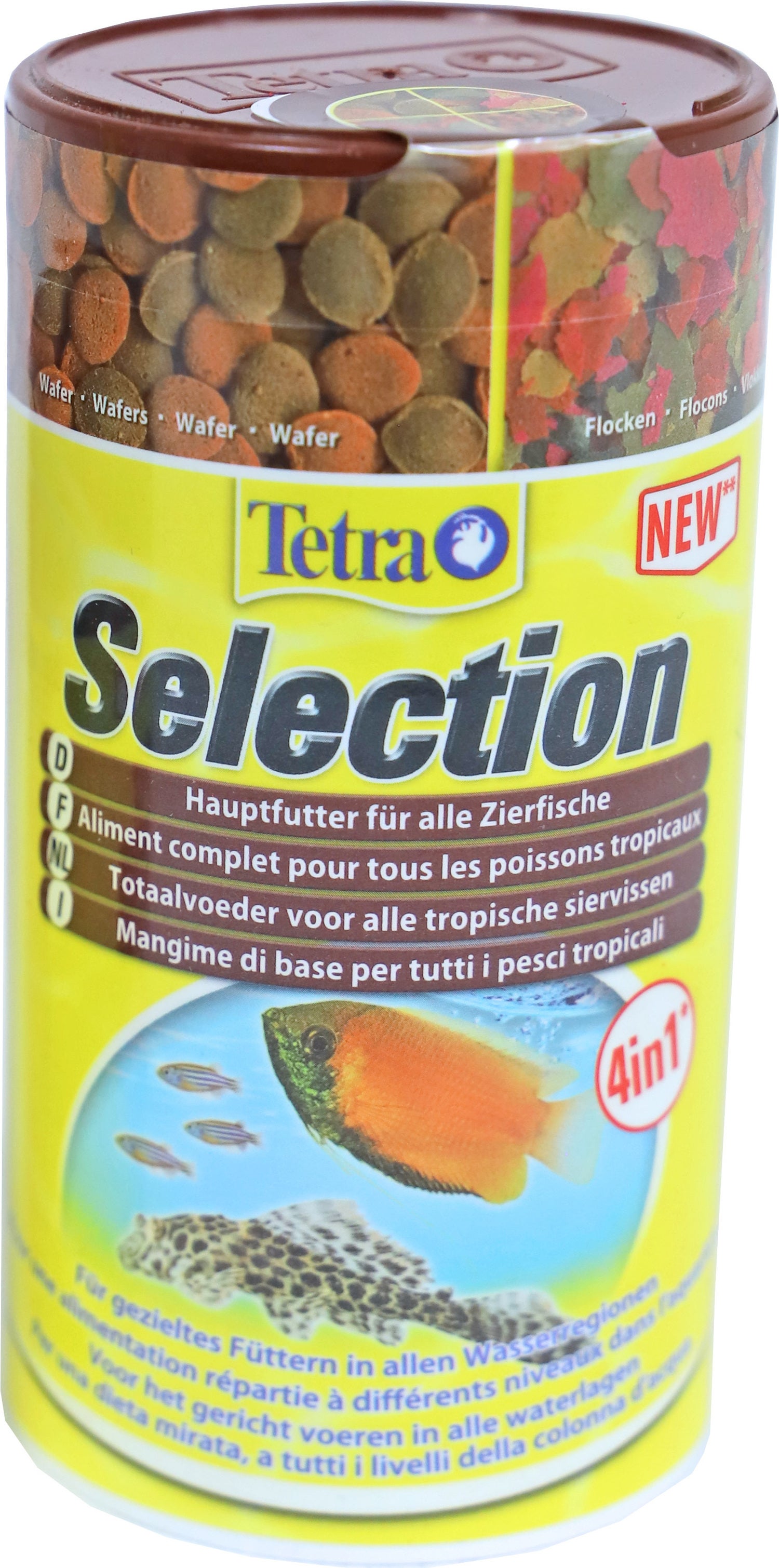 Tetra visvoer Selection 4 in 1 250 ml