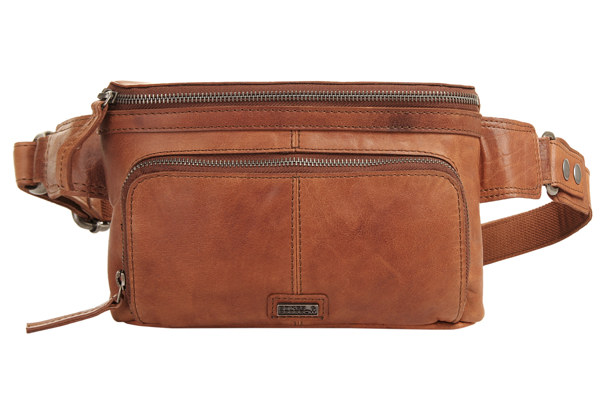 Spikes & Sparrow Gürteltasche echt Leder