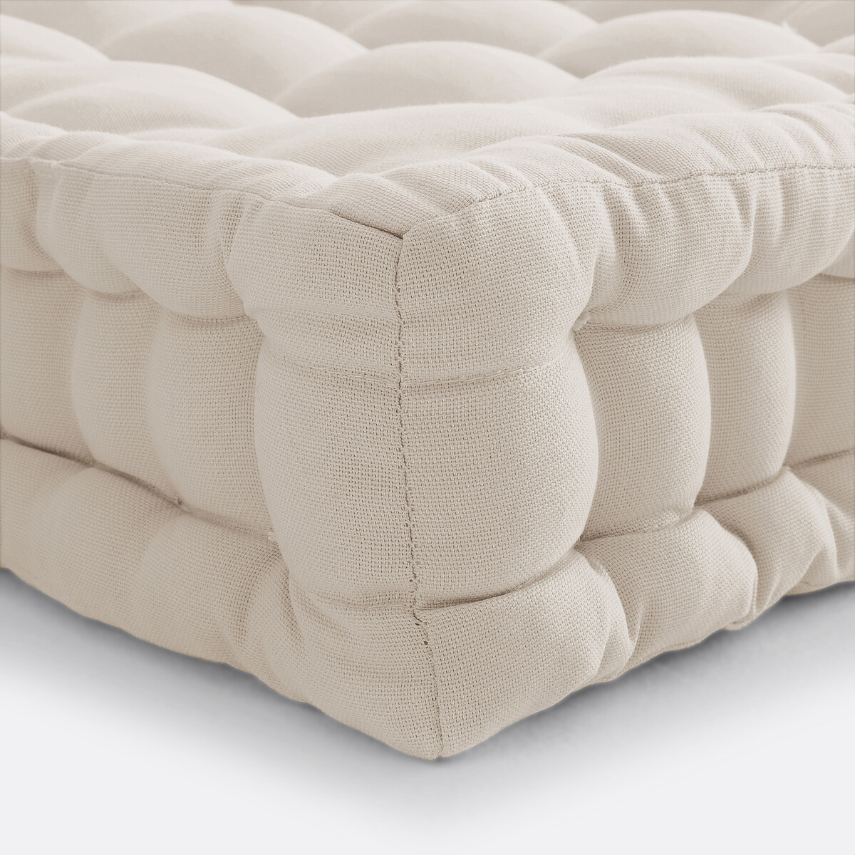LA REDOUTE INTERIEURS<br>Colchão de chão modular feito de algodão reciclado, Scenario