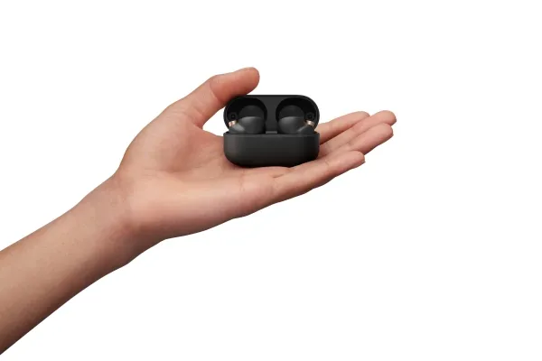 [OUTLET] - Sony WF-1000XM4 - Ægte trådløse øretelefoner med mik. - i øret - Bluetooth - aktiv støjfjerning - sort