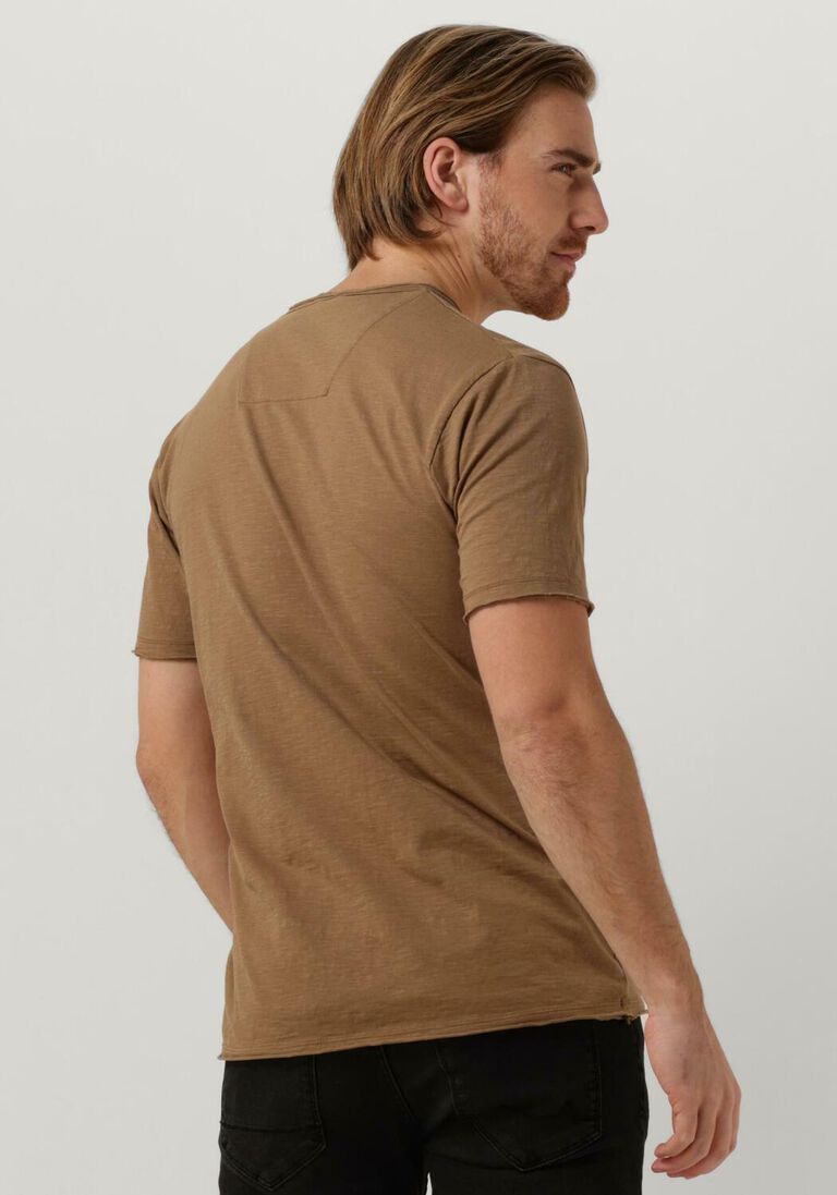 DSTREZZED camel dstrezzed t-shirt mc. queen slub jersey