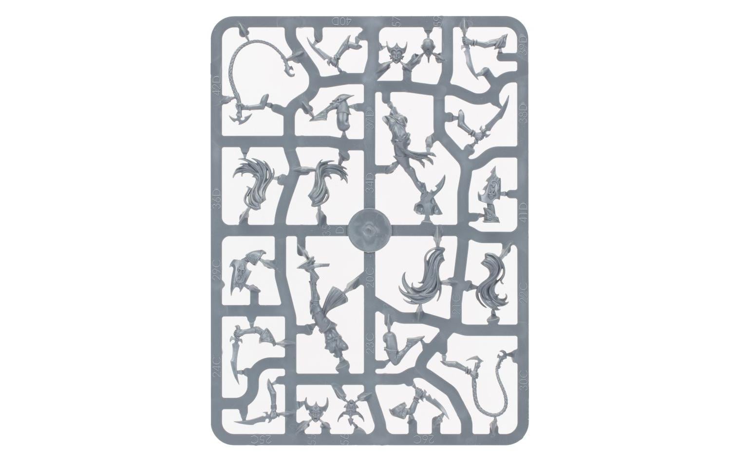 Figurenset Warhammer Age of Sigmar Krethusas CronehostWarhammer Age of Sigmar Miniaturen: Boten des Morgens Daughters of Khaine – Krethusas Schar der Vettel