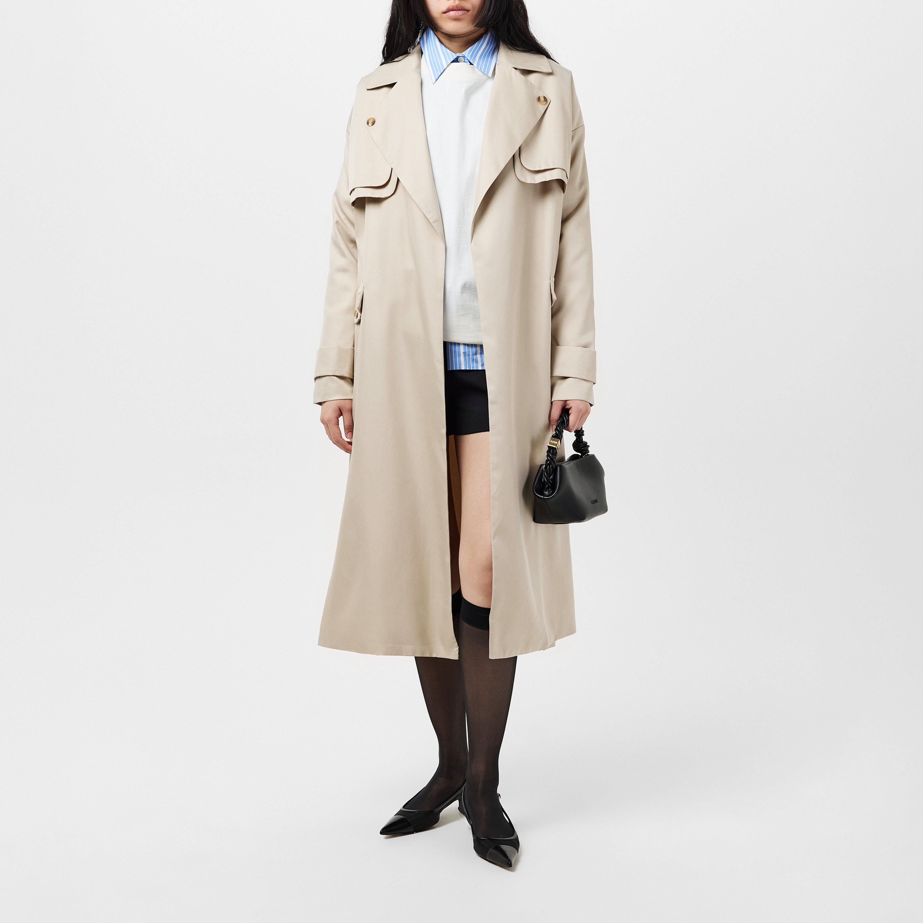 Missy Empire ME Trench Coat Womens