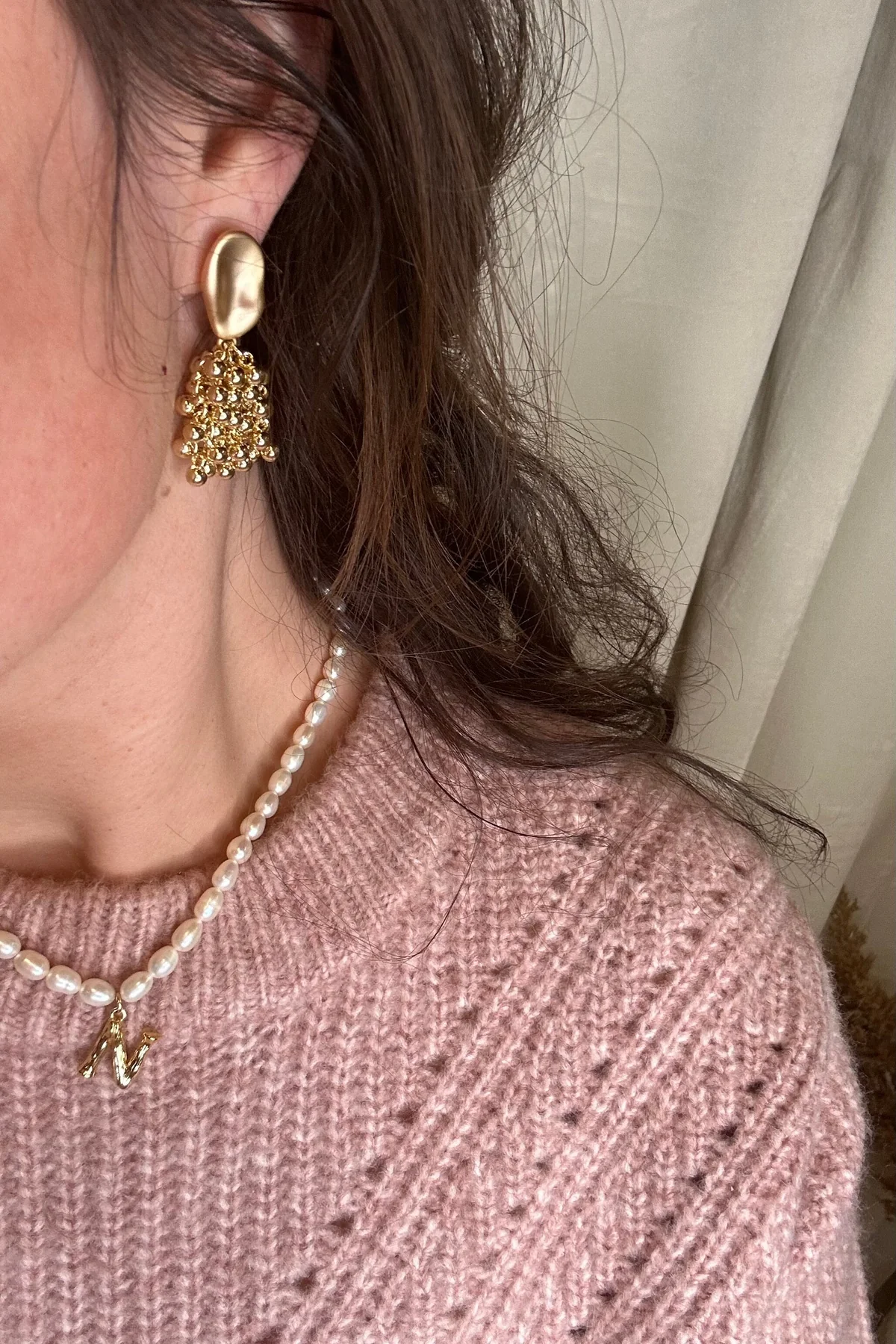 Mellow Moon Nikoline Earring
