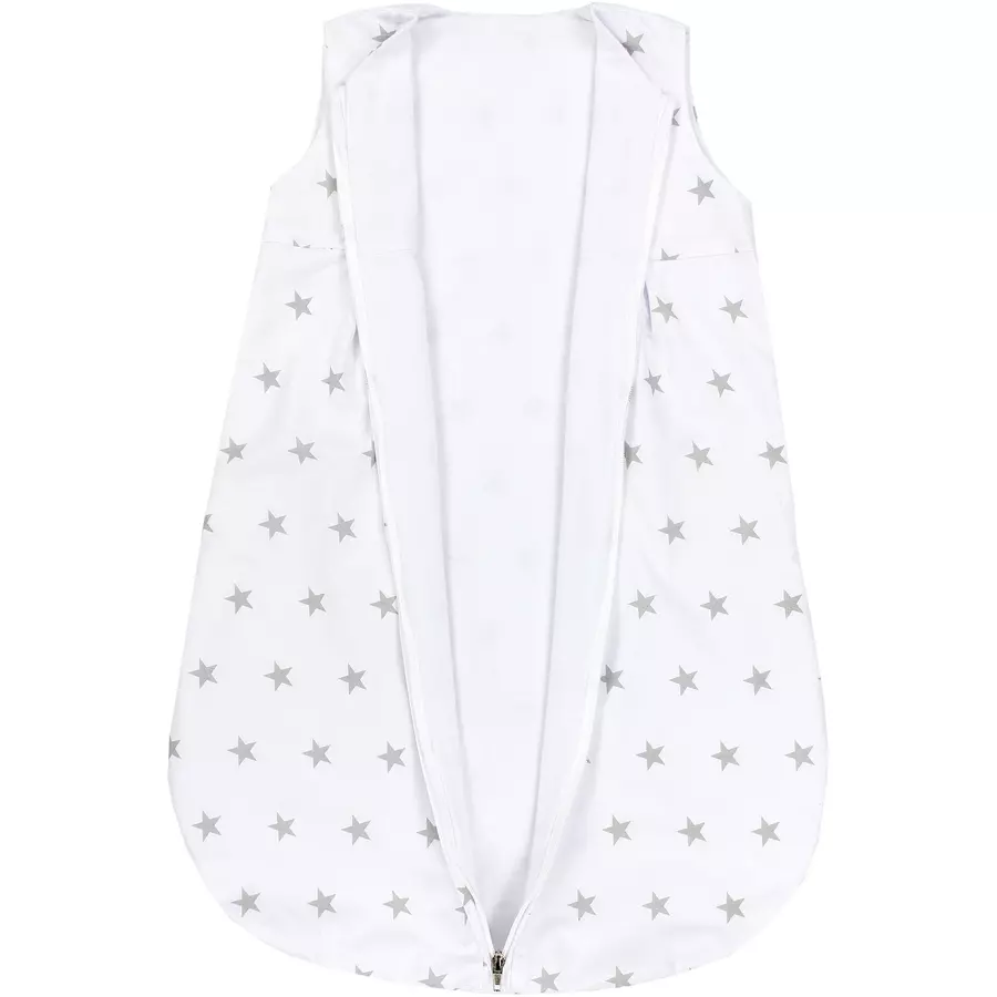 TupTam Baby Sommer Schlafsack Ärmellos Unwattiert weiß Modell 1