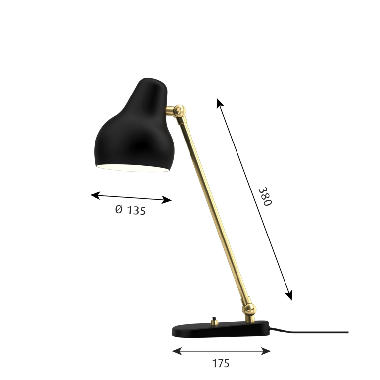 Louis Poulsen VL38 bureaulamp LED wit