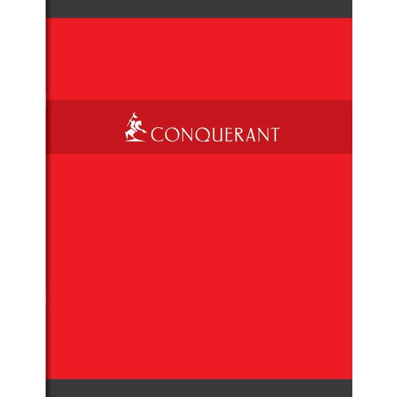 Cahier Conquerant 7 Agrafe 170X220 48P 70G Seyes Assorti