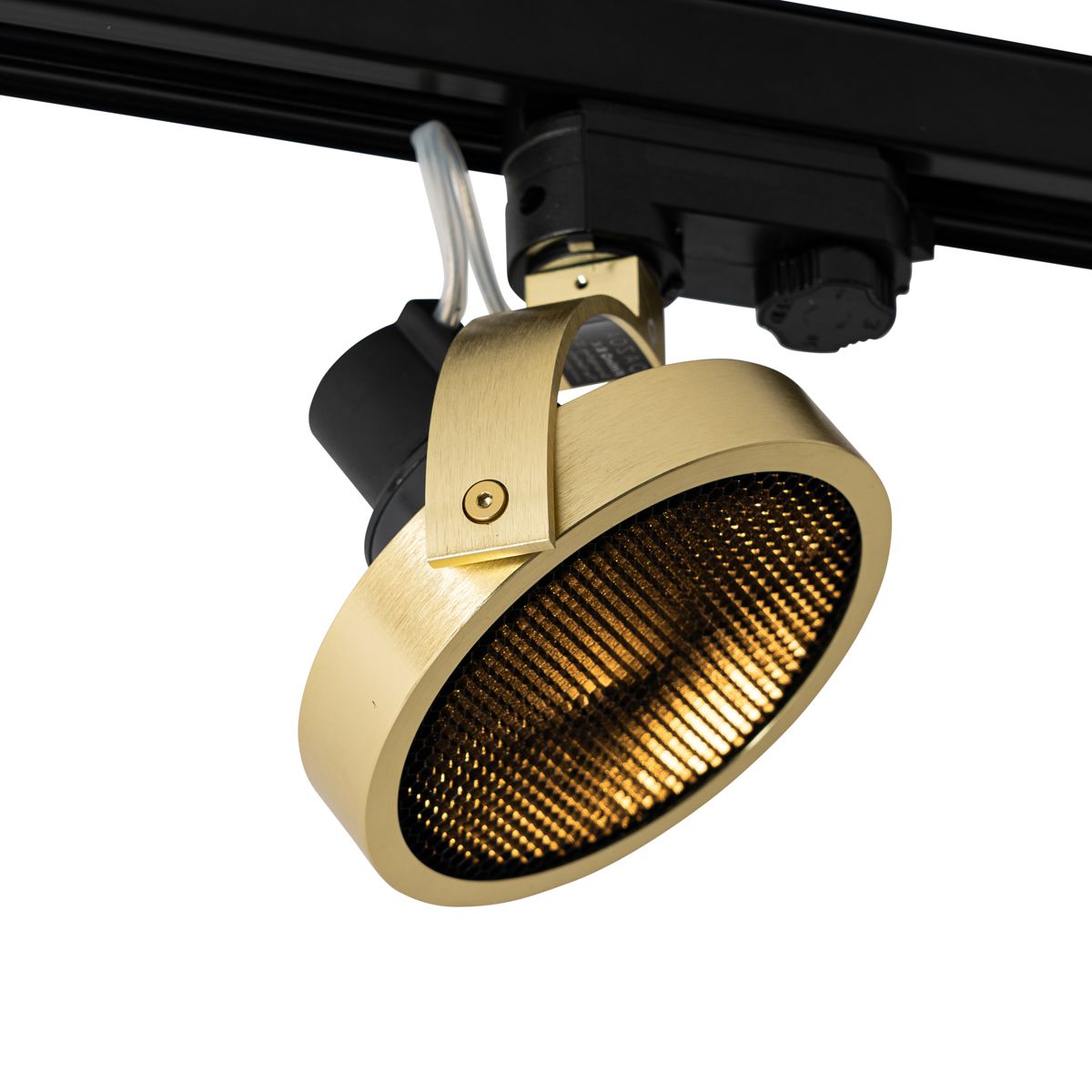 Railspot goud voor 3-fase rail GU10 111mm - 3-Phase Master Honey
