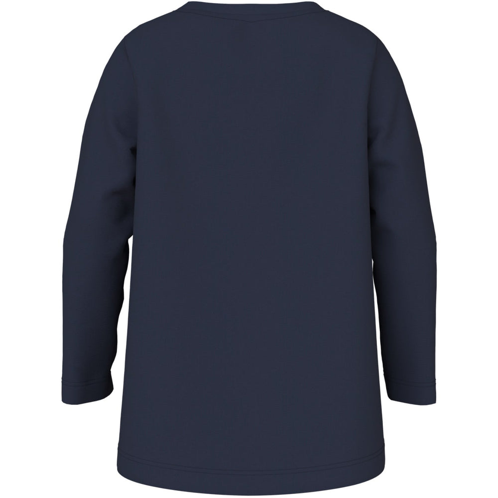 Køb Name It Navy Blazer Snack Time Nmfviolet Ls Loose Top