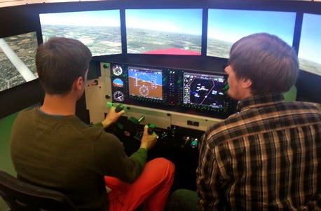 Flugsimulator Cessna 182 in Dortmund als Geschenkidee