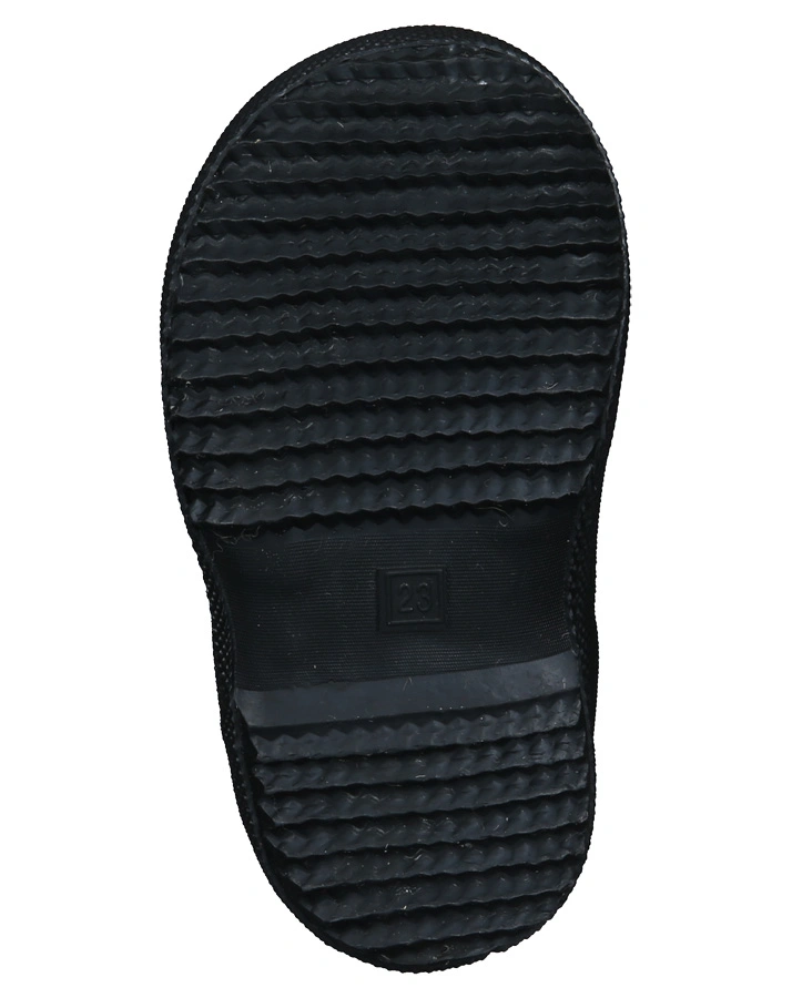 Gummistiefel WINTER THERMO gefüttert in schwarz