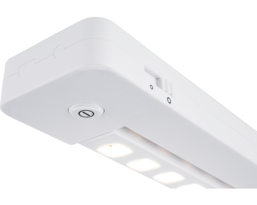 LED-sensorkastlamp, dimbaar, 140 lm, 3000 KB, 25 cm, Smartlight, chroom/mat