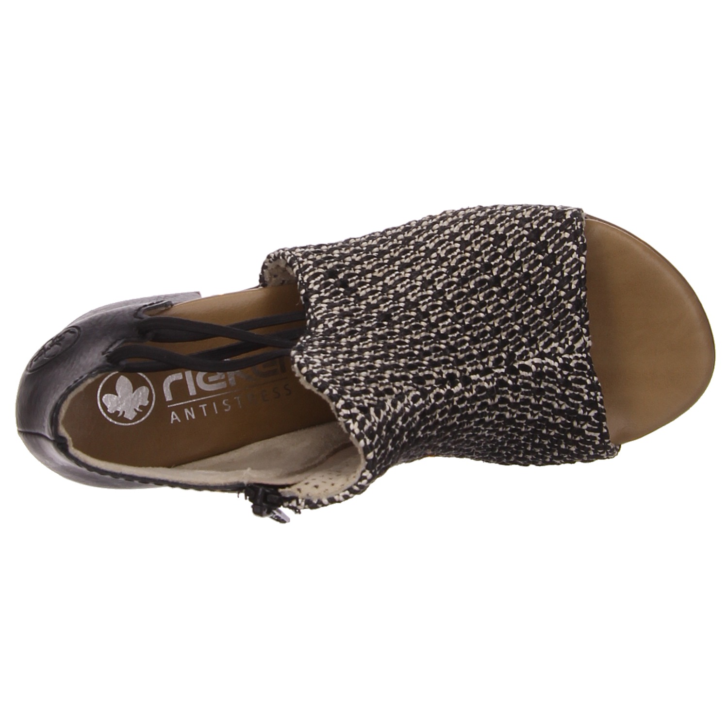 Rieker Sandalette schwarz schwarz