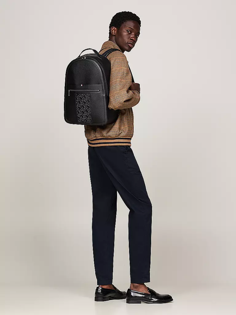 TOMMY HILFIGER Rucksack TH CENTRAL schwarz