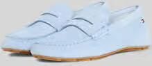 Tommy Hilfiger Instappers FLAG SOFT SUEDE DRIVER LOAFER