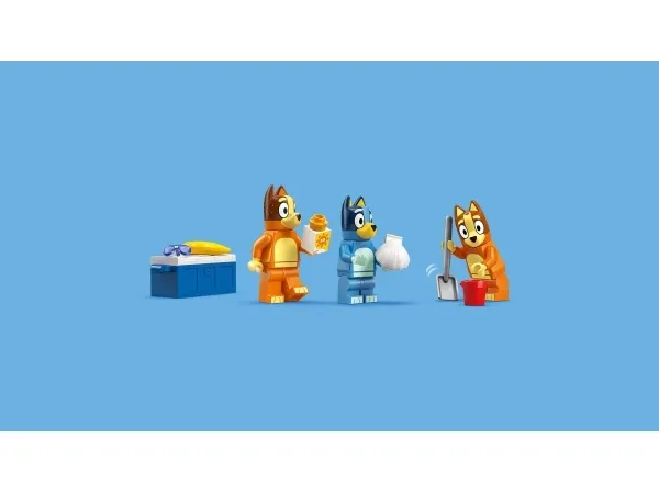LEGO Bluey 11202 Blueys familie-biltur til stranden