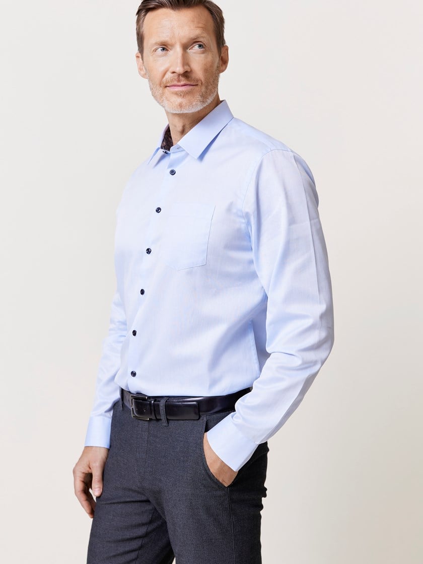 Ullern skjorte Light Blue
