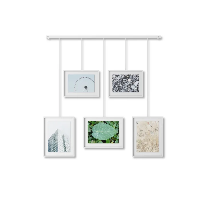 Umbra - Exhibit Bilderrahmen 5er-Set, weiss