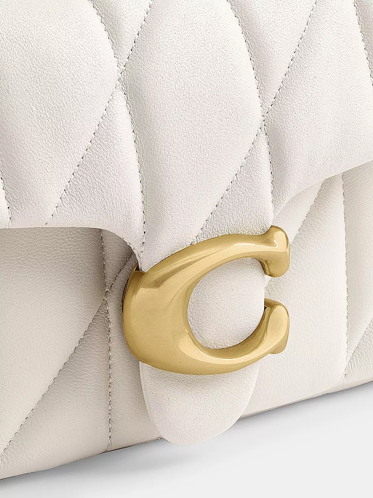 COACH Ledertasche - Mini Bag TABBY 20 creme