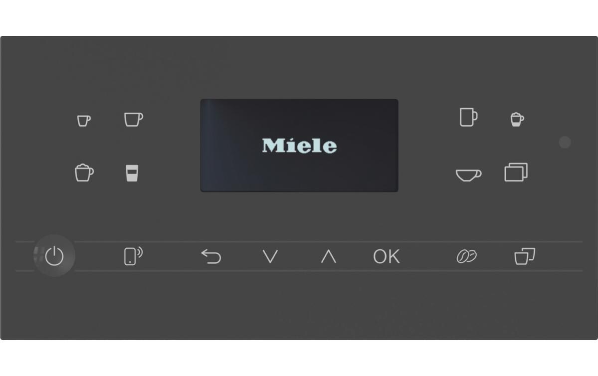 Kaffeevollautomat CM 6560 MilkPerfection Graphitgrau<br>Freistehender Kaffeeautomat mit WLAN-Verbindung und Milchgefäss