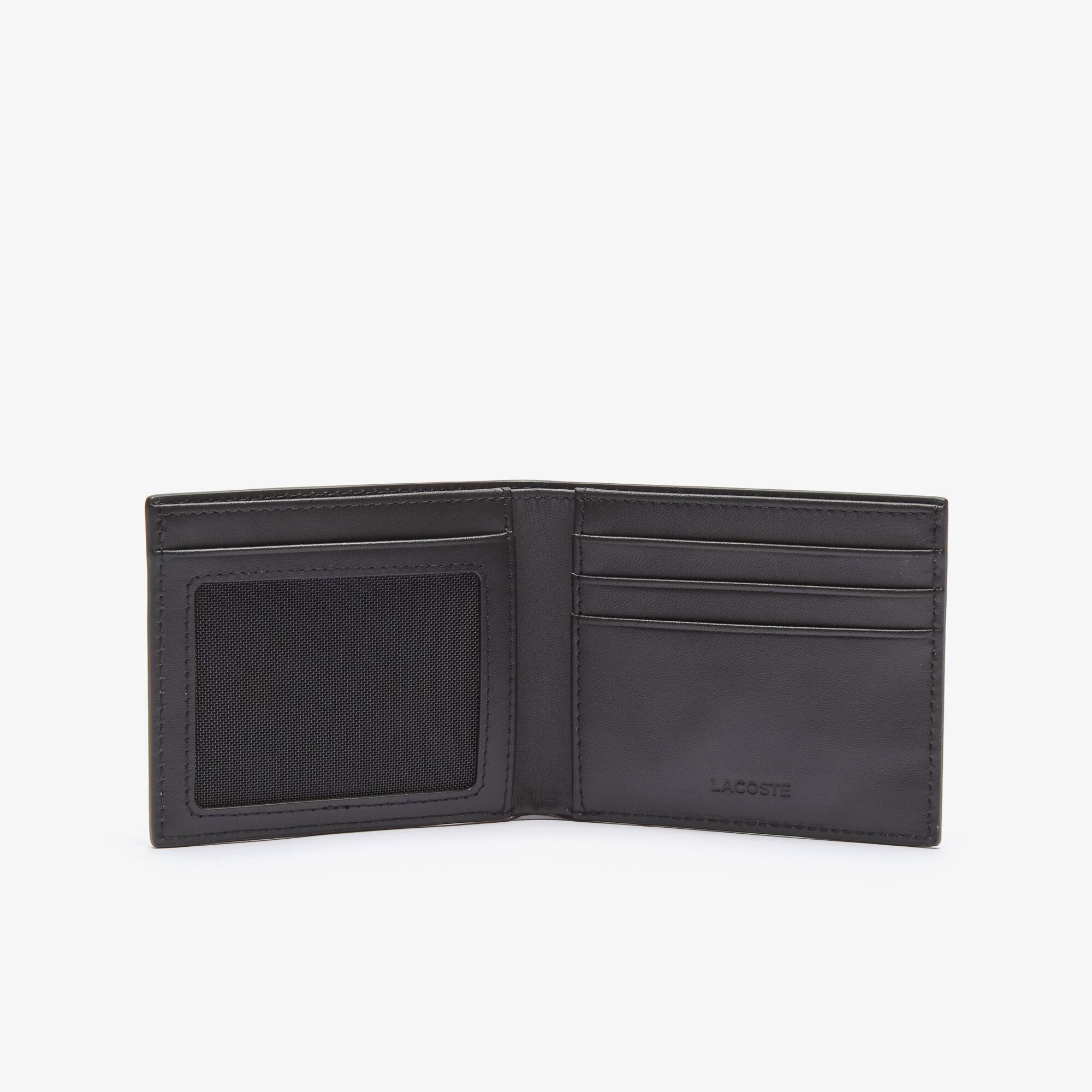 Herren FG Brieftasche aus Leder mit Ausweisfach Brieftaschen - Schwarz - Lacoste - Herren
