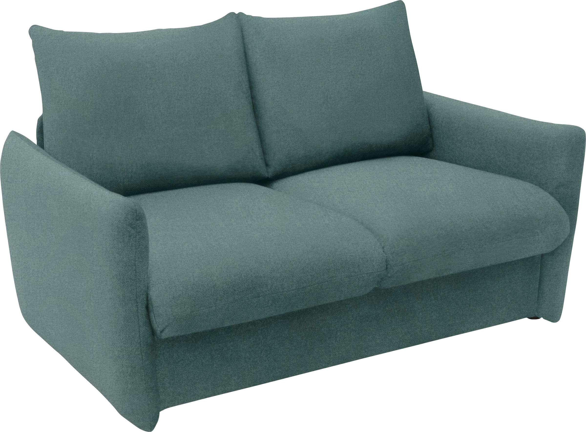 DOMO collection Schlafsofa »700023 Schlaffunktion, Federkern, 2-Sitzer, stabile Liegefläche« Sitzflächen einzeln ausklappbar zum Schlafen, Relaxen und Entspannen