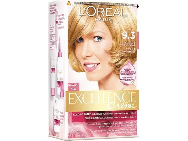 L'Oreal Paris Excellence Creme Creme farge 9.3 veldig lys gylden blond