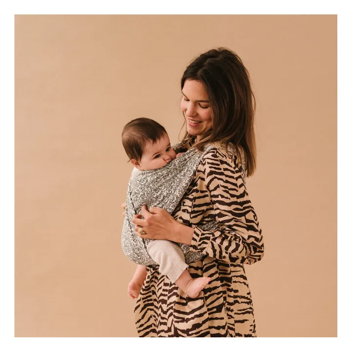 Studio Romeo Porte-bébé Flow en coton bio | Gris