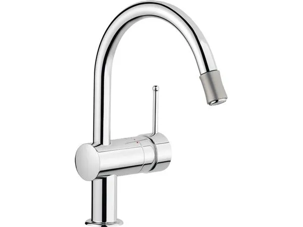 Grohe Minta køk.bat. M.udtræk - med C-tud. 1-grebs. fork. 32918 000 32918000
