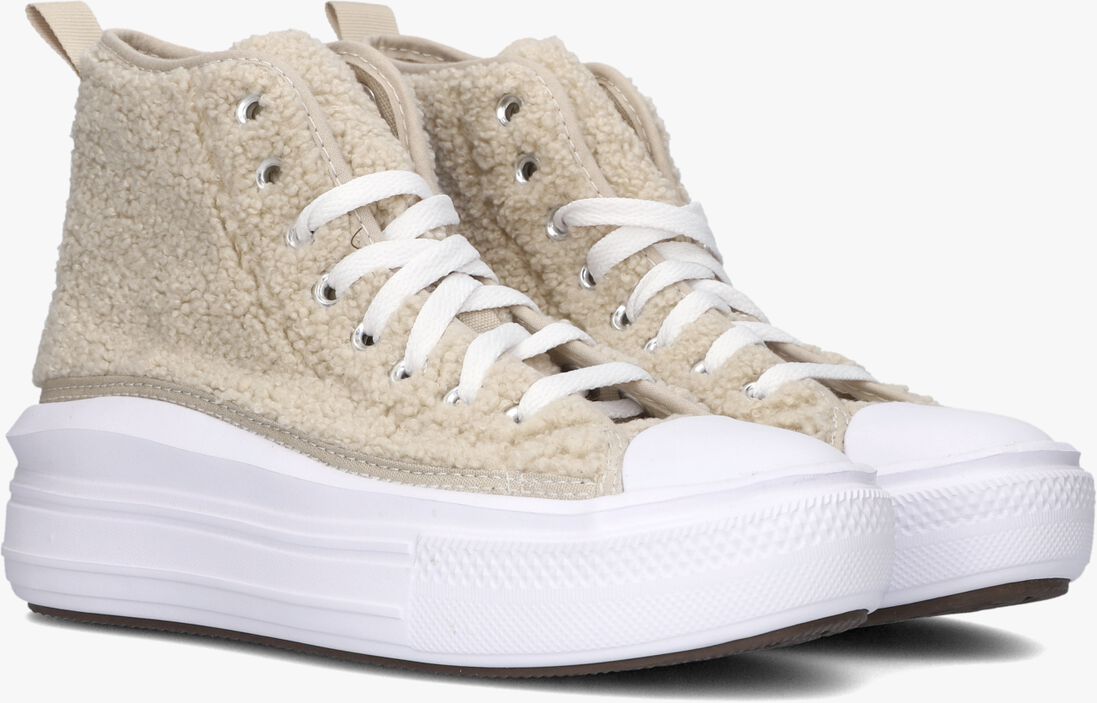 CONVERSE beige converse hoge sneaker chuck taylor all star platform