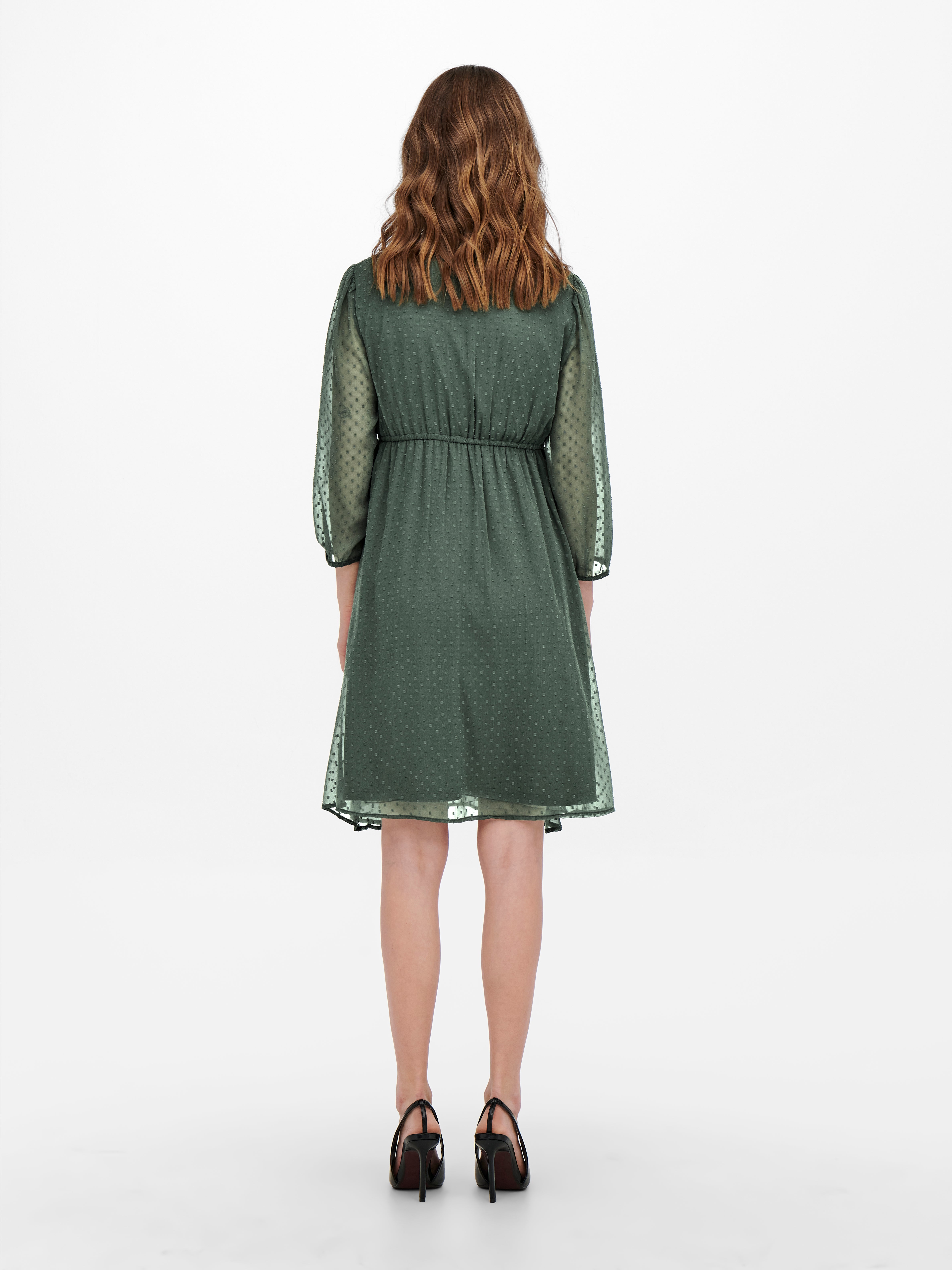 OLMBETTINA Langes Kleid Balsam Green
