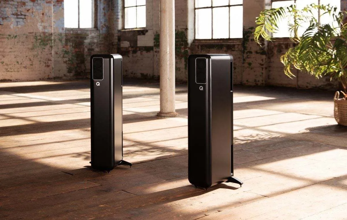 Q Acoustics Q Active 400 Google Noir Enceintes sans fil hi-fi