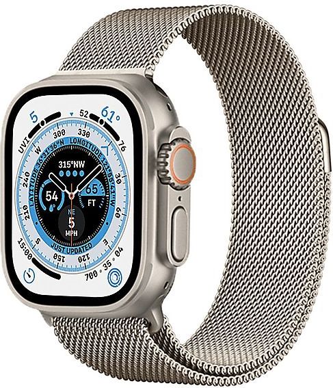 Apple Watch Ultra Milanese band (champagne)