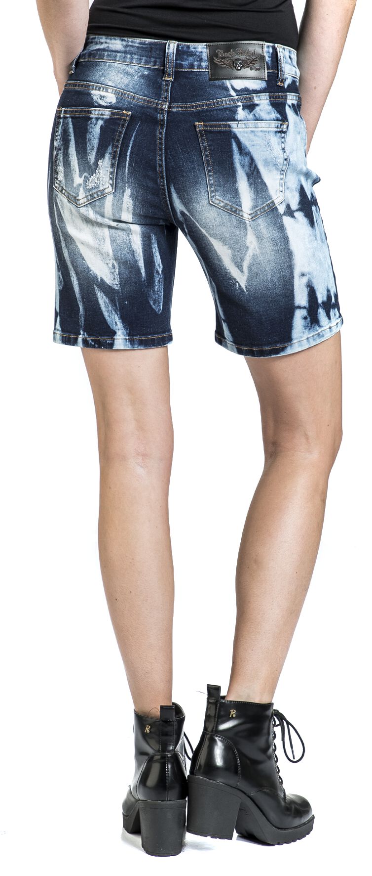 Short Délavé | Rock Rebel by EMP Short