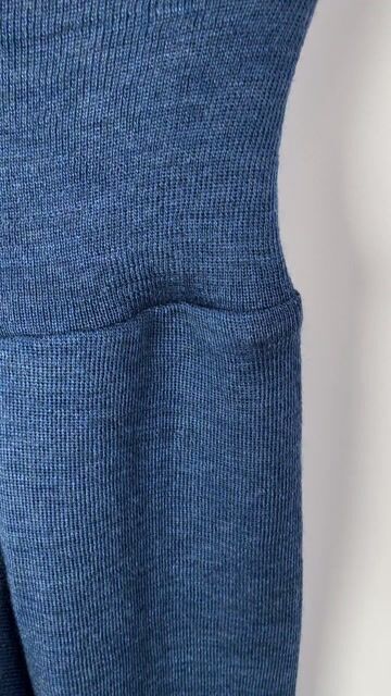 Ullbukse m/ dobbelt liv – 70% Merino, 30% Silke – Ubehandlet Ull